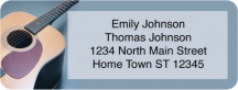 Click on Guitar Return Address Label For More Details