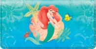 The Little Mermaid Checkbook Cover