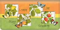 Click on Botanical Fruits Checkbook Cover For More Details