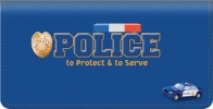 Click on Police Checkbook Cover For More Details
