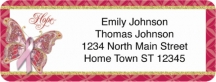 Click on On the Wings of Hope Holiday Return Address Label For More Details