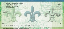 Fleur De Lis  Checks