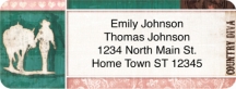 Country Diva Return Address Label