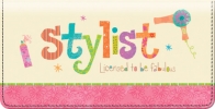 Click on Hairstylists Rule! Checkbook Cover For More Details