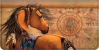 Painted Ponies Checkbook Cover