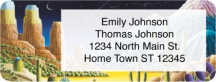 Click on Desert Nights Return Address Label For More Details