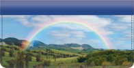 Click on I Wish You Rainbows Checkbook Cover For More Details