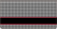 Click on Houndstooth Checkbook Cover For More Details