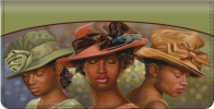 Click on Sunday Hats Checkbook Cover For More Details