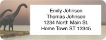 Click on Dinosaurs Return Address Label For More Details