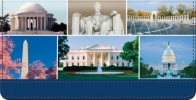 Click on Our Nation's Capital Checkbook Cover For More Details