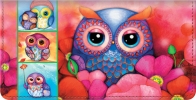 Seasons of the Owl Checkbook Cover