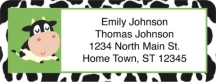 Click on Udderly Cute Cows Return Address Label For More Details