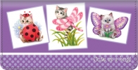 Click on Cute as a Bug Kittens Checkbook Cover For More Details