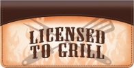 Click on King of the Grill Checkbook Cover For More Details