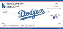 Los Angeles Dodgers(TM) MLB(R) Logo  Personal Checks