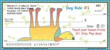 Click on Dog Wisdom  Checks For More Details