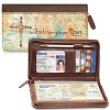 Crosses of Faith Zippered Checkbook Cover