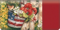 Click on American Blossoms Checkbook Cover For More Details