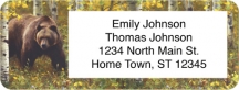 Bears Return Address Label