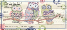 Groovy Owls  Checks