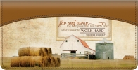 Faith Family Farming Checkbook Cover