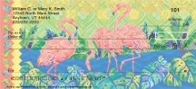 Flamingo Lagoon  Personal Checks