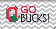 I Love Ohio State Chevron Checkbook Cover