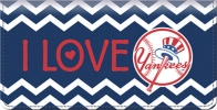 Click on I Love the Yankees(TM) Chevron Checkbook Coverr For More Details