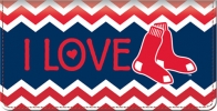 Click on I Love the Red Sox(TM) Chevron Checkbook Cover For More Details