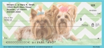 Chevron Yorkshire Terrier  Checks