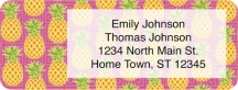 Pineapples Address Label