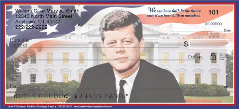 John F. Kennedy Personal Checks