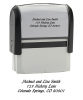 Calligraphy Return Address Stamp