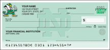 Notre Dame University Logo Sports Personal Checks