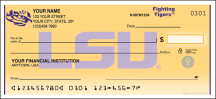 LSU Logo Collegiate Checks