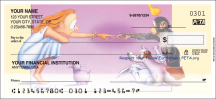 Click on PETA Respect Your Fellow Earthlings - 1 Box - Singles Checks For More Details