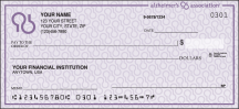 Click on Alzheimer's Association Inspirational - 1 Box - Singles Checks For More Details