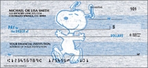 Peanuts Cartoon Personal Checks