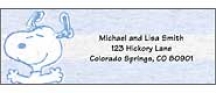 Peanuts Address Labels - Set of 210