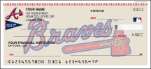 Atlanta Braves MLB Logo Personal Checks -100 Checks | Bradford Exchange Checks