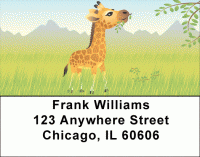 Click on Baby Animals Address Labels For More Details
