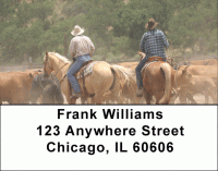 Click on Life of a Cowboy Address Labels For More Details