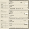 Click on Tan Parchment 3 To A Page Desk Checks For More Details