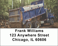 Click on Dump Trucks Address Labels For More Details