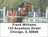 Click on Equestrian Jumping Address Labels For More Details