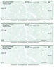 Click on Green Marble 3 Per Page Laser Checks For More Details