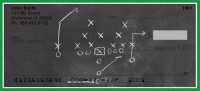 Click on Green & White Football Team Checks For More Details