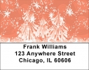 Stylistic Christmas Address Labels