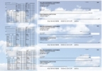 Clouds Payroll Designer Business Checks